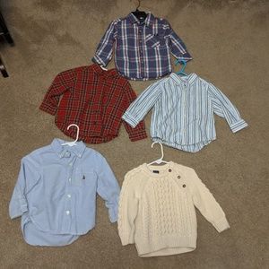18 Months Boys Long sleeve lot